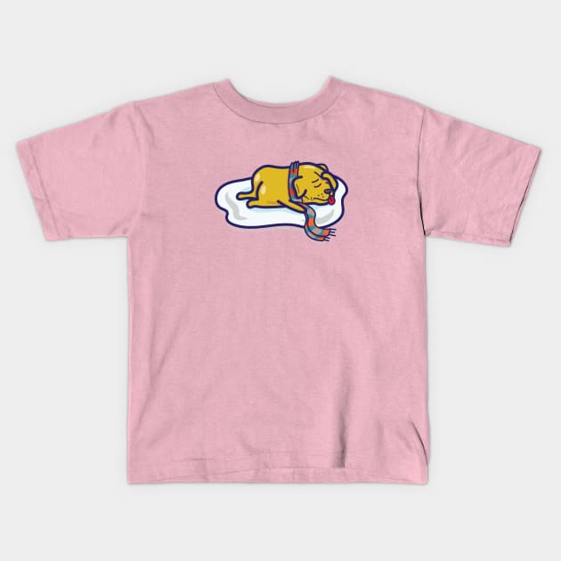 Sad Dog - Meme Kids T-Shirt by relaxthehounds